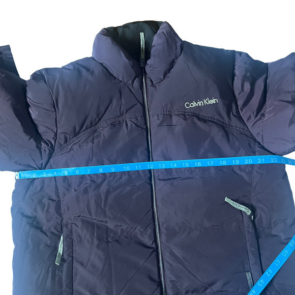 Calvin Klein Reversible Puffer Jacket Black / Purple XL‎ - Picture 8 of 9